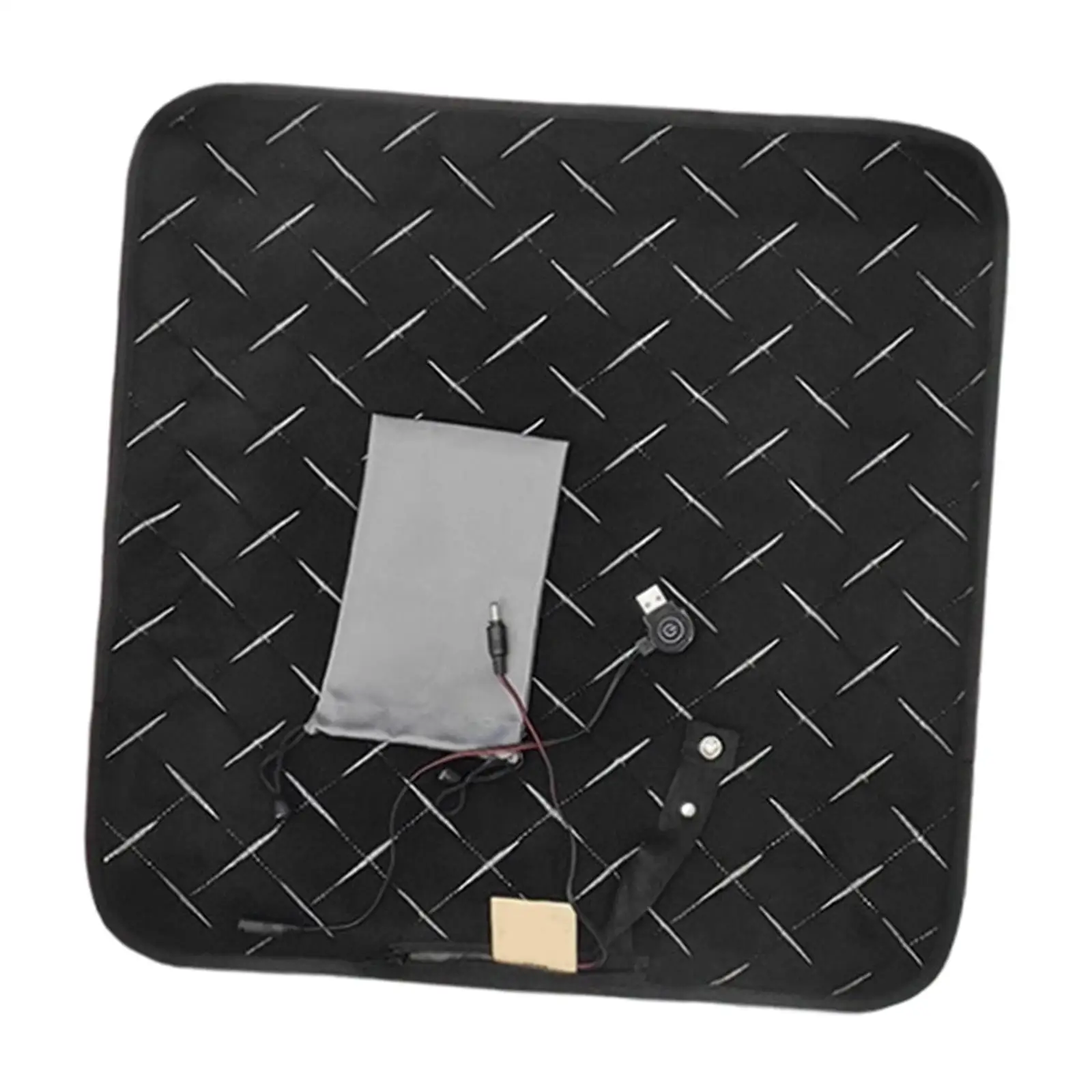 

Регулируемая по температуре грелка-подушка с USB-зарядкой, термоподушка для сиденья из полиэстера, для офиса, дома, стадиона