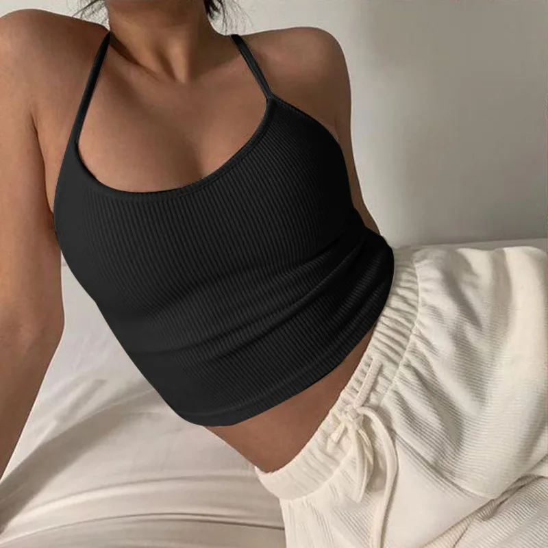 Soutien-gorge de Yoga pour femmes, sous-vêtement rembourré, respirant, Fitness, Type de Sport