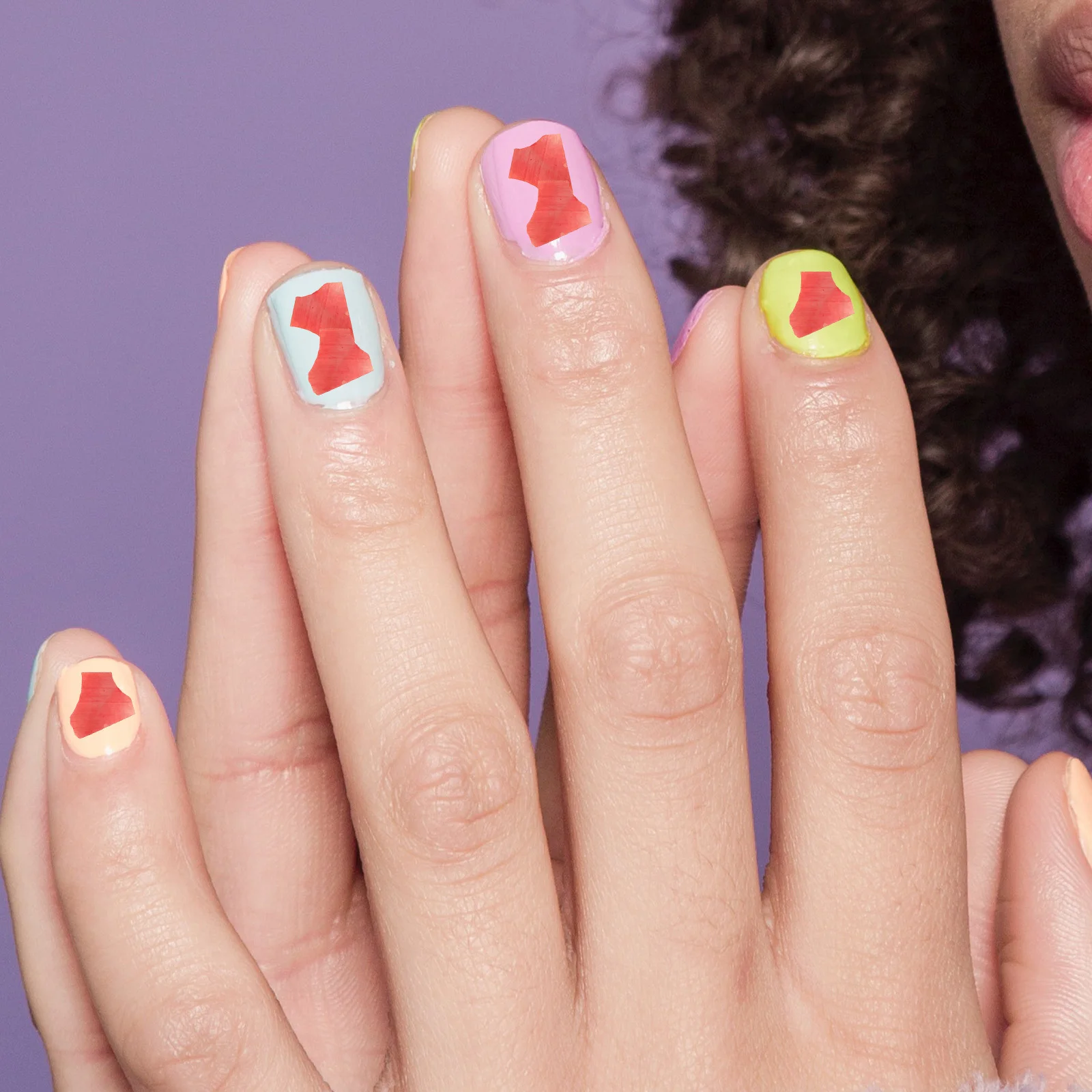 

1Set Nail Art Shell Piece Premium Material Safe Healthy DIY Creative Women Ladies Female Professional Personal Use