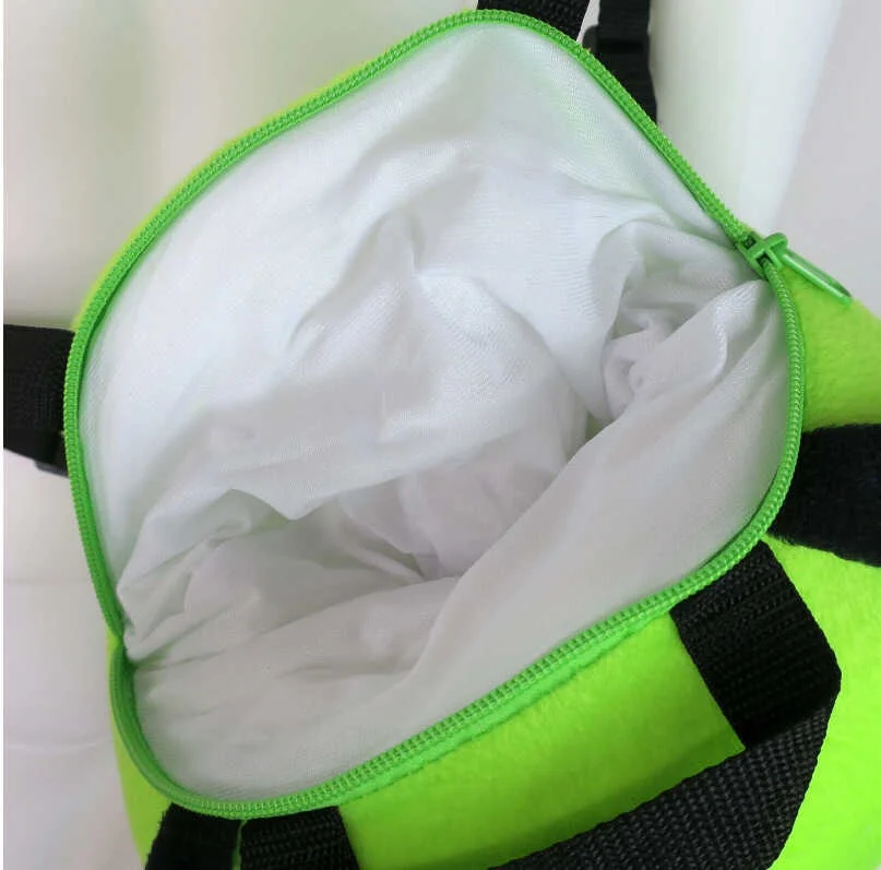 Sac à dos en peluche vert alien invader Zim Gir 14 pouces tout neuf