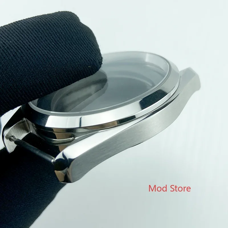 100M Tested WR Sapphire Crystal Watch Case Stainless Steel For Sea Master Style Watch Fit DG3804 Miyota8215 ETA2836 ST2146 Mov\'t