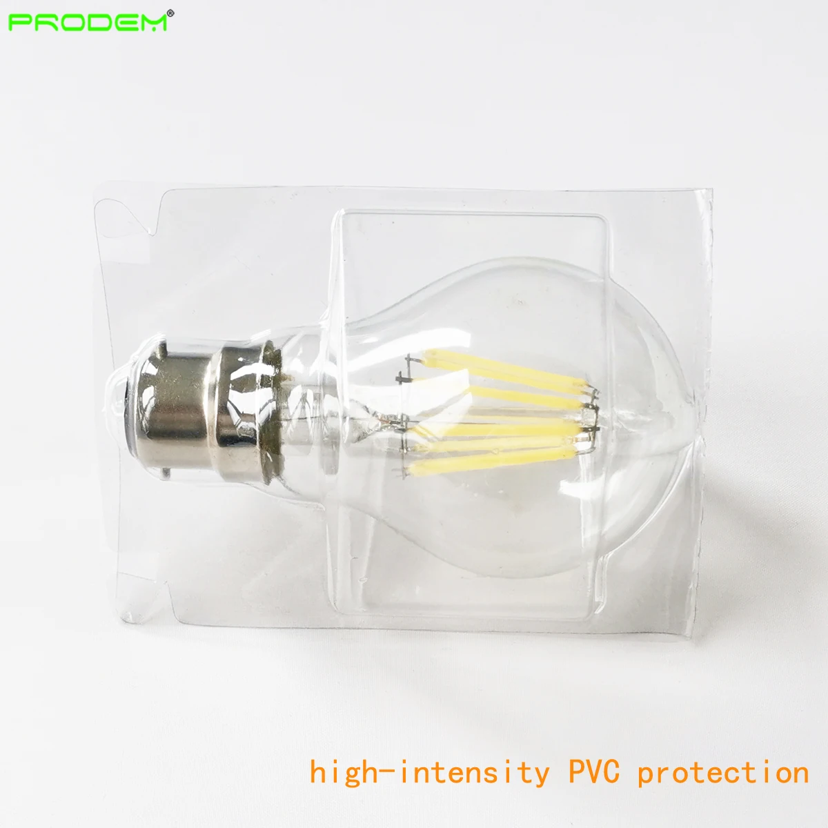 2 YEAR WARRANTY 2 PACK 6W 8W LED Filament Bulb A60 A19 Edison Bombilla Bayonet B22 Base Clear Glass 120V 220V 230V 240V