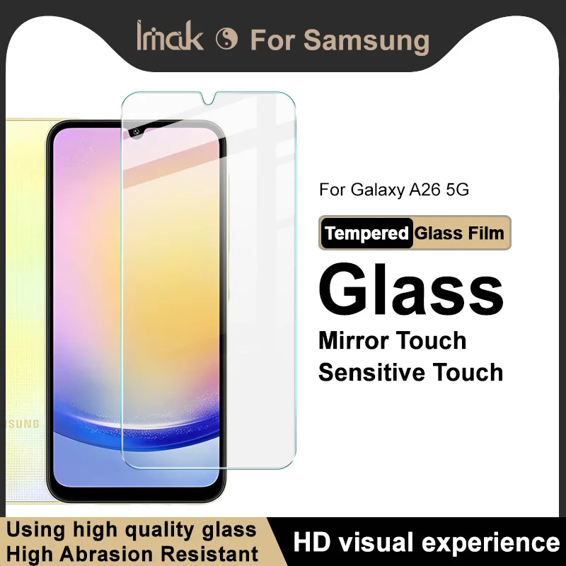

IMAK Samsung Galaxy A26 5G H Series Tempered Glass film
