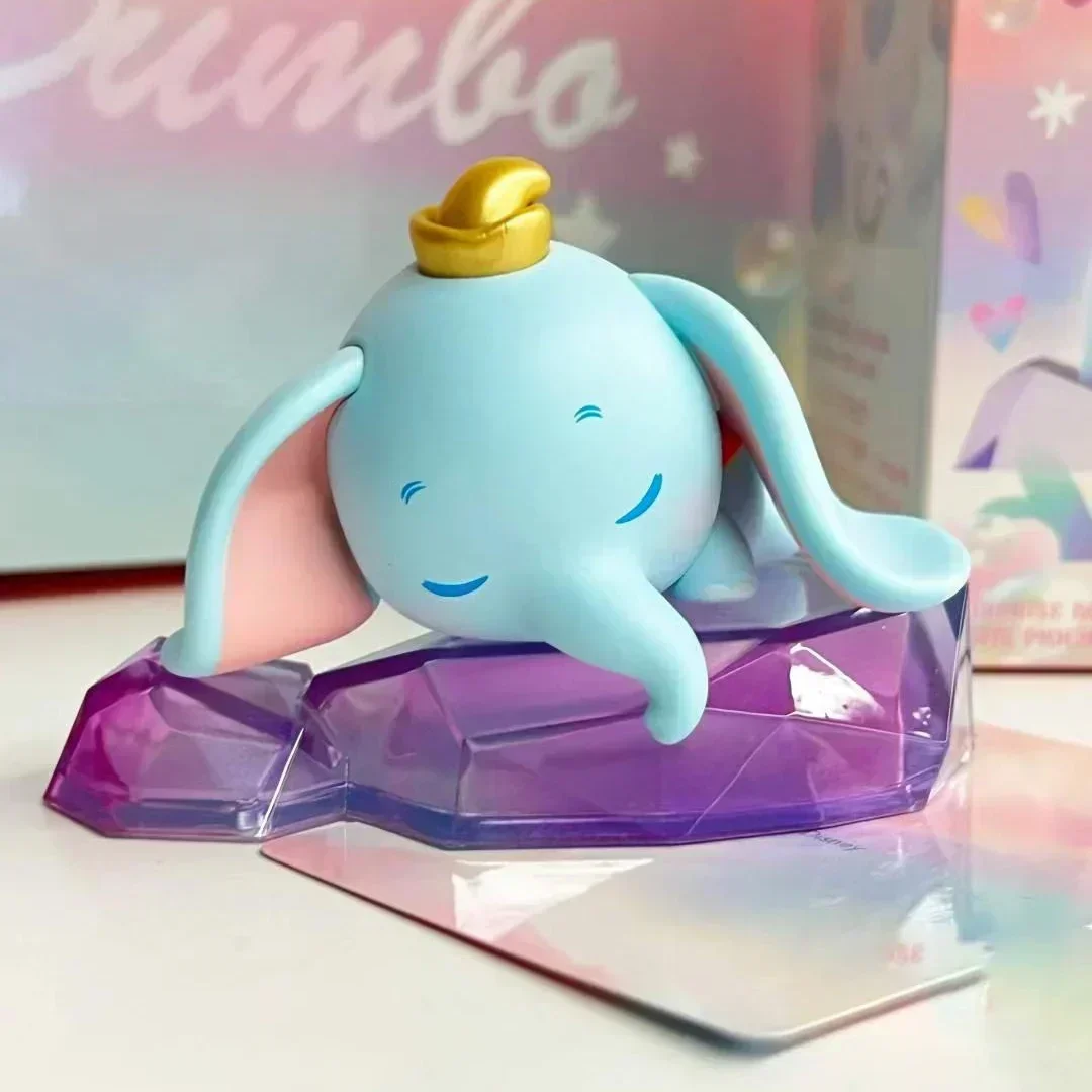 Hot Disney Blind Box Dumbo Daytime Illusion Series Anime Peripheral Figures Trendy Mysterious Box Model Dolls Children Toy Gifts