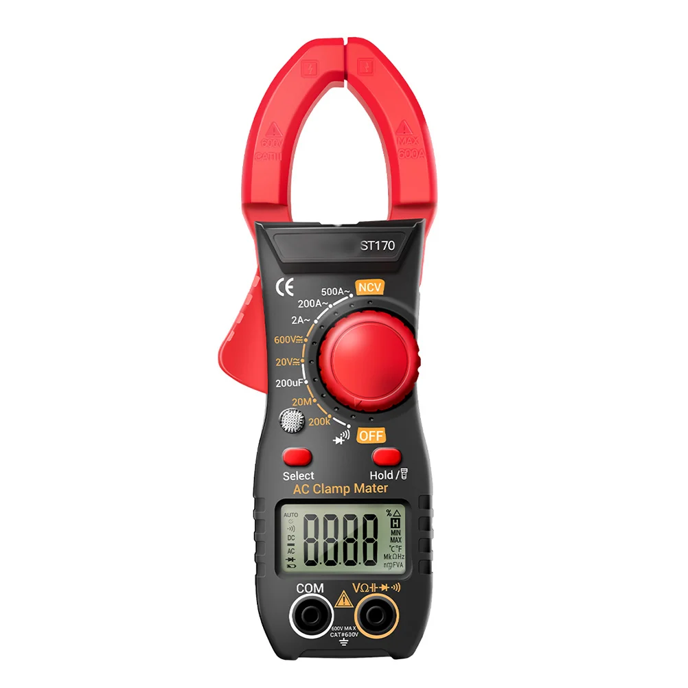

1Set Clamp Multimeter Digital Meter Portable Electrical Repair Supplies Voltage Current Tester Clamp Multimeter