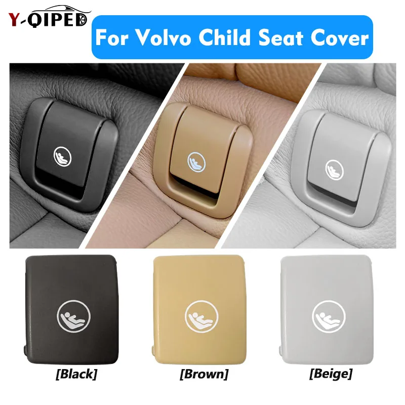 

Rear Child Seat Anchor Safety ISOFIX Cover Restraint For Volvo V90 S90 XC40 S60 XC60 V60 Rear Seat Hook Buckle cover Accessories