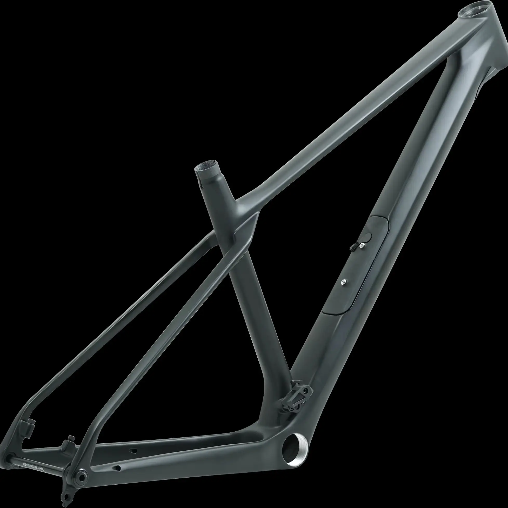AliExpress NONE New Hidden Line Type Mountain Bike Matt UD Full Carbon Fibre Thru Axle Disc Brake Bicycle Frame with Storage Box MTB 29er Boost