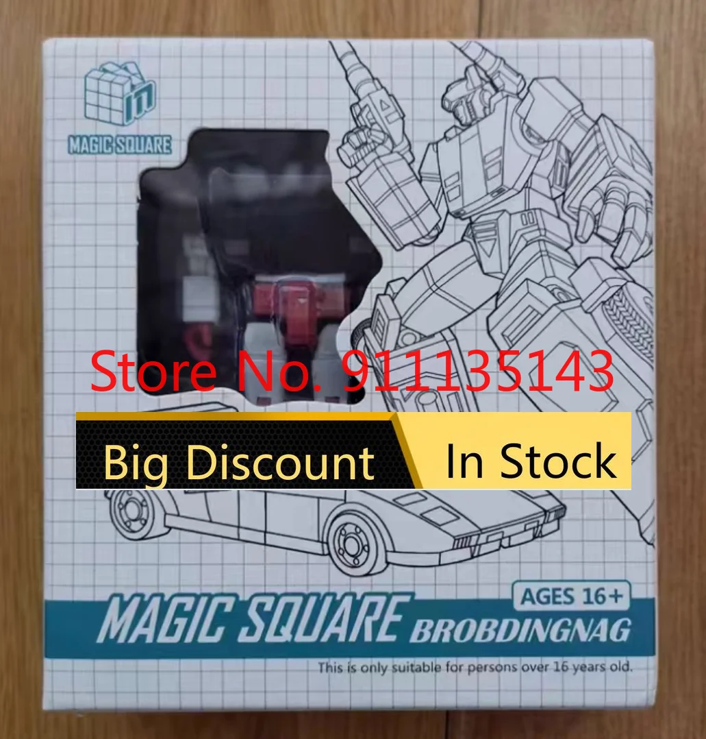 

Magic Square Toys Ms-B07b Black Color Version Cannon Sideswipe Ms-Toys In Stock
