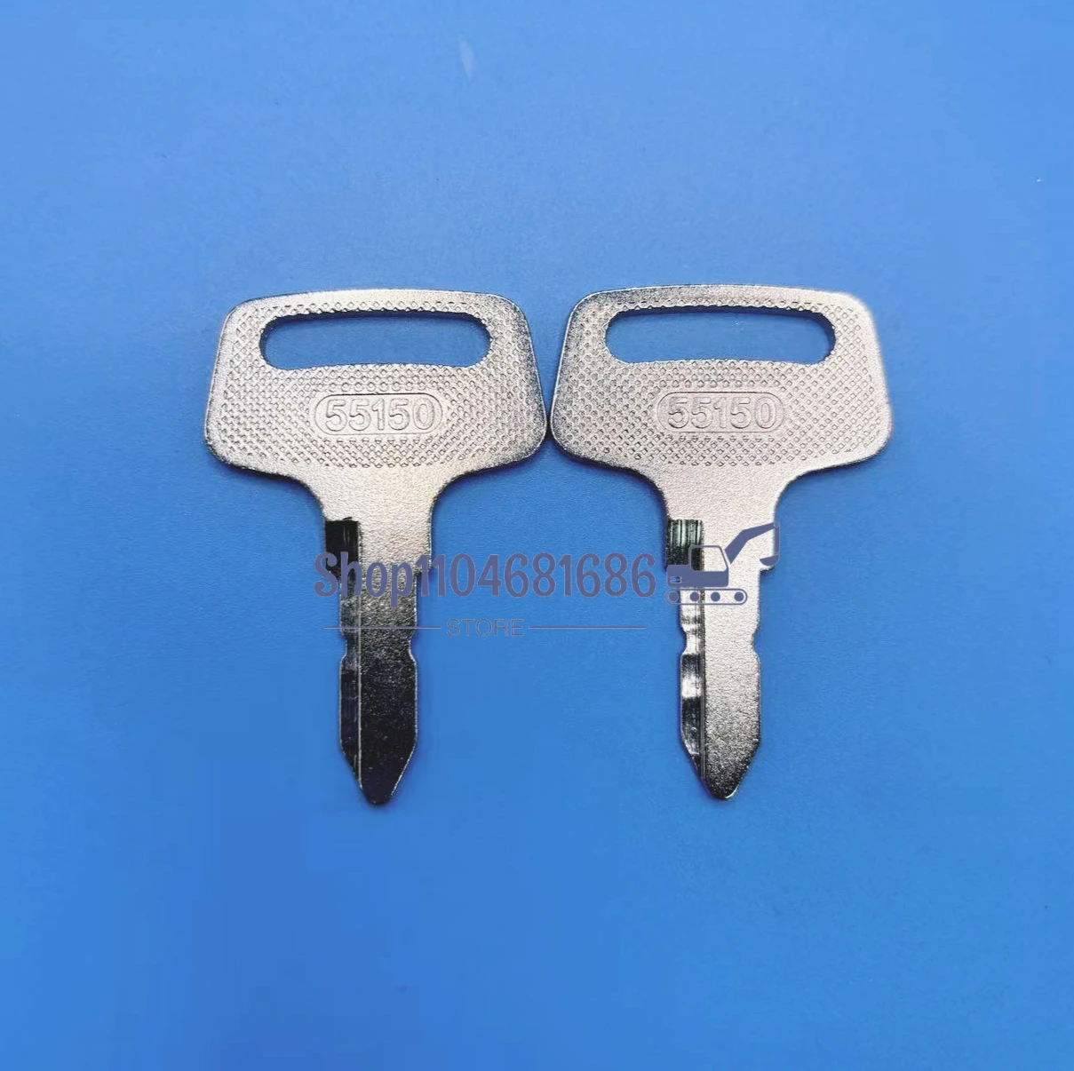 

2 PCS 55150 Key 37410-55150 Ignition Switch Key For Kubota BX1500 BX1800 BX1830 BX22 BX2200 BX2230 B1550 B1750 Tractor