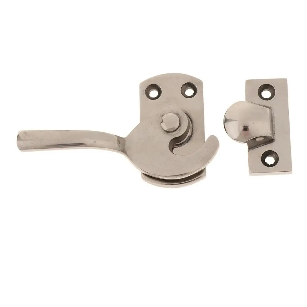 Stainless Steel Latch Handle, Left Hand Pull Handle, Release Latch for Freezer And Car Door