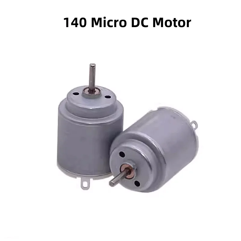 

140 Micro DC motor DC3V-5V DIY Small Fan Toy Massager Round Motor