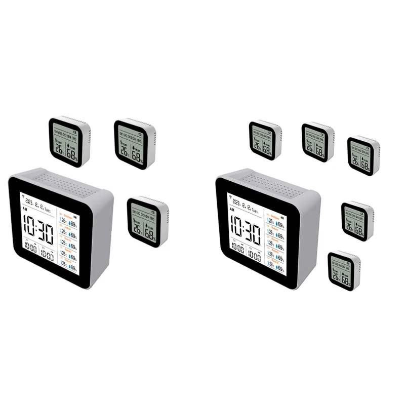 

Hot 2C012,13 In 1 Tuya WIFI Air Quality Detector CO2,CO,PM2.5 Formaldehyde TVOC Temperature And Humidity