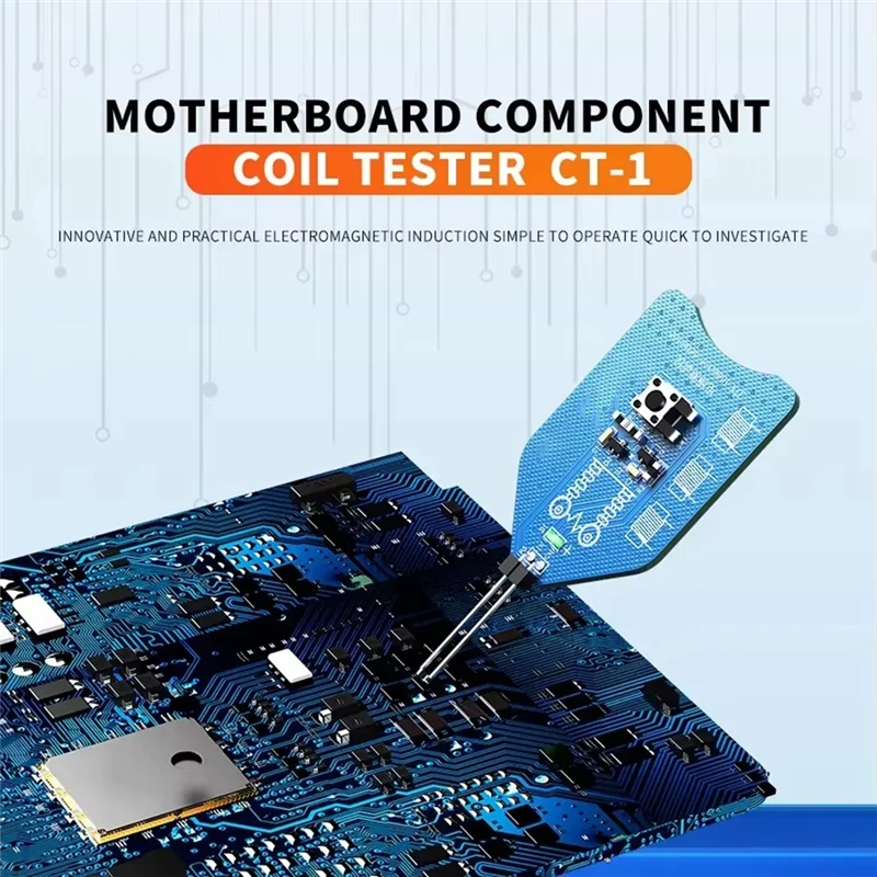 A84E-CT-1 тестер индукторной катушки для материнской платы, электромагнитная индукция, проверка неисправностей детектора для ремонта телефонов ПК
