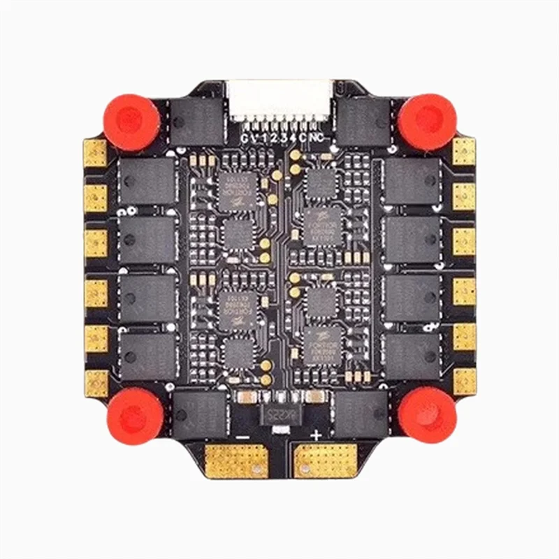 ABKQ-BLS 65A 4 en 1 ESC FPV sin escobillas 30,5X30,5 Mm 2-6S soporte DSHOT600/Multishot/Oneshot/PMW para Dron RC FPV
