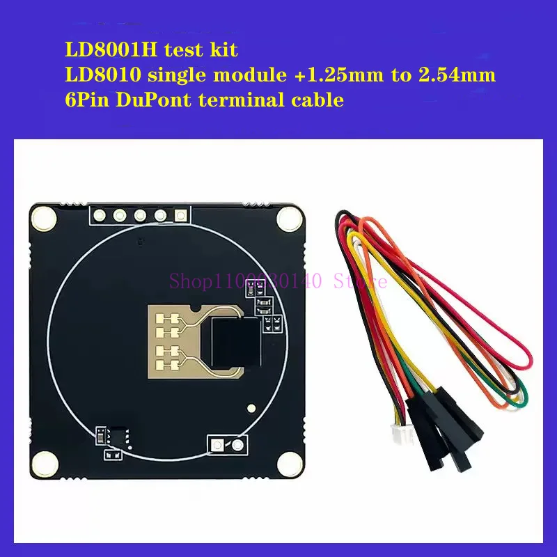 80GHz liquid level detection sensor LD8001H radar module non-contact low power consumption long distance high accuracy