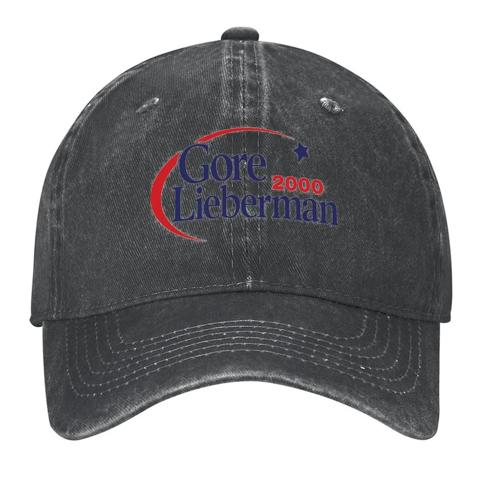 

Gore Lieberman 2000 Baseball Cap Designer Hat Luxury Hat Golf Luxury Brand Caps For Men Women's