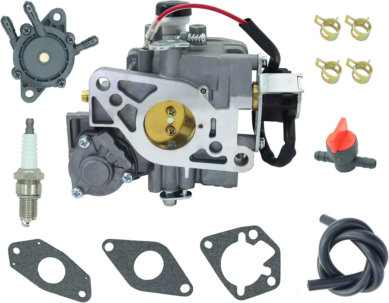 Carburetor Fit For KOHLER CH25 CH730 CH740 24 853 162-S,24 853 34-S,24 853 93-S 25HP&27HP Lawn Mower with Fuel pump