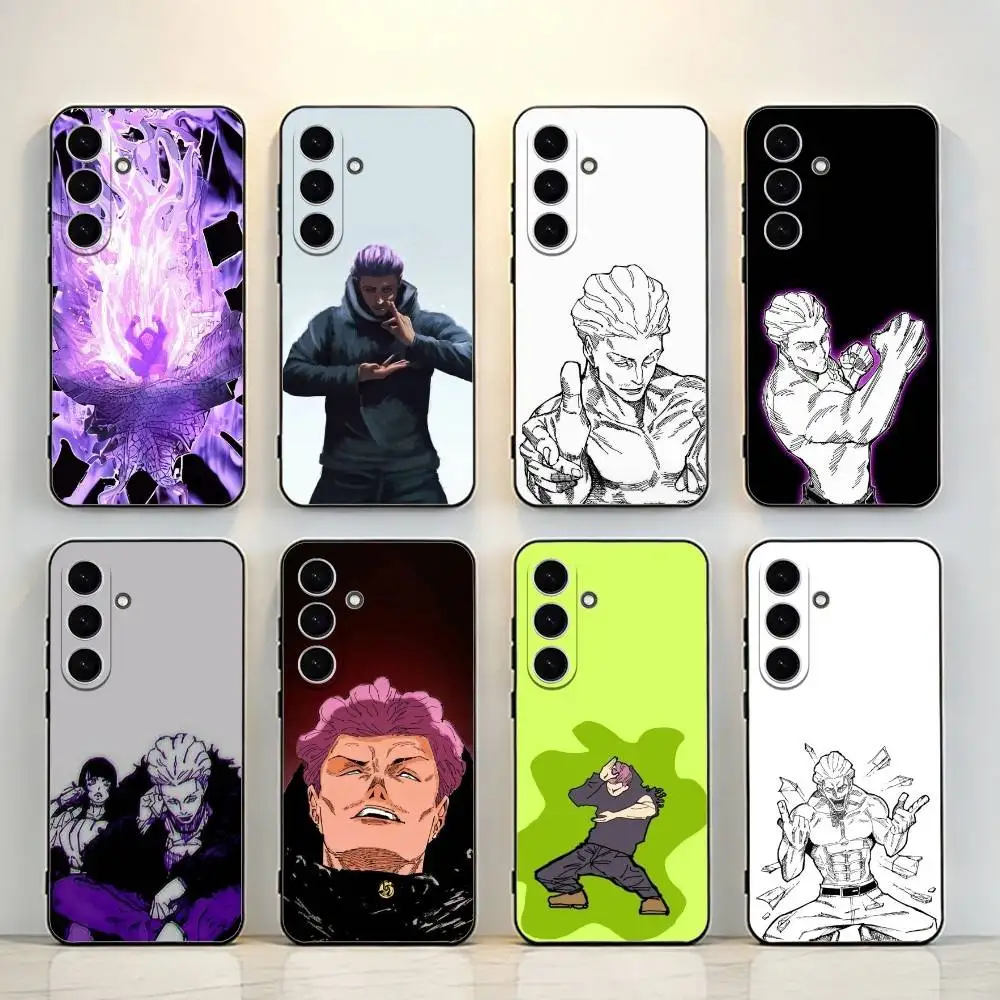 

Kinji Hakari Jujutsu Phone Case For Samsung Galaxy A73,A72,A71,A70,A53,A52,A51,Others Soft Black Shell ll