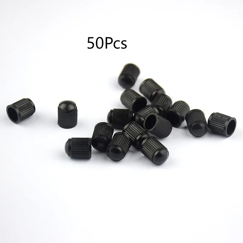 50/100Pcs  Universal valve cap, car tire, valve cap, bicycle
