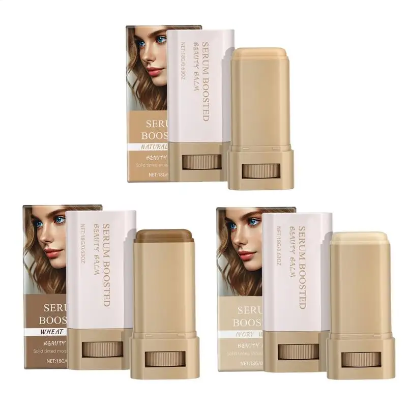 Eraser Foundation Stick,Velvet Moist Light Concealer Liquid Foundation Long-lasting Flawless Makeup Face Beauty Makeup Cosmetics