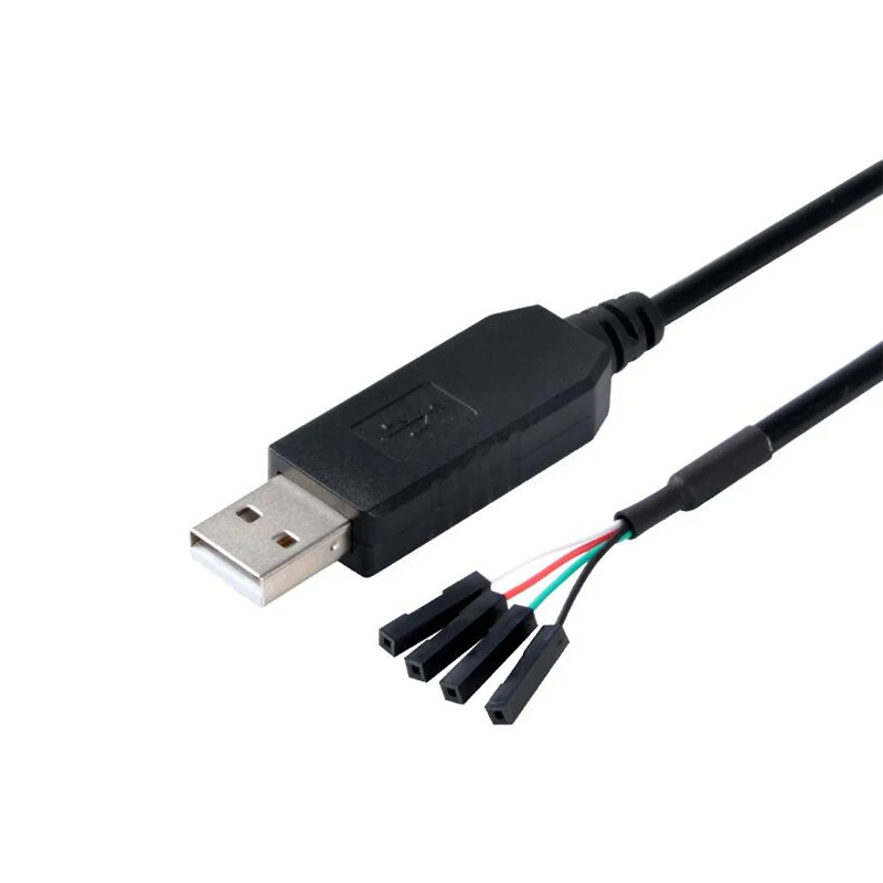 1 buah PL2303 Converter modul kabel TTL USB ke UART 4 p 4 pin RS232 Converter