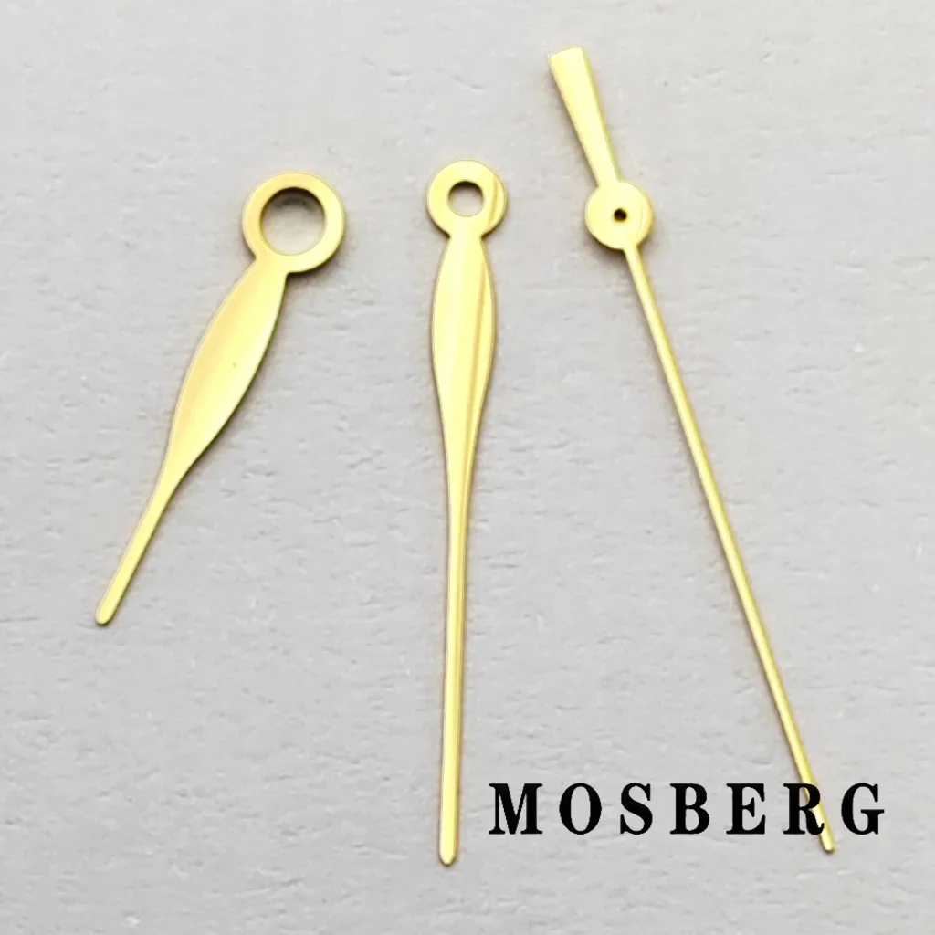 Lancette dell'orologio NH35 argento/oro/oro rosa adatte per orologi NH35 NH36 accessori per movimento automatico