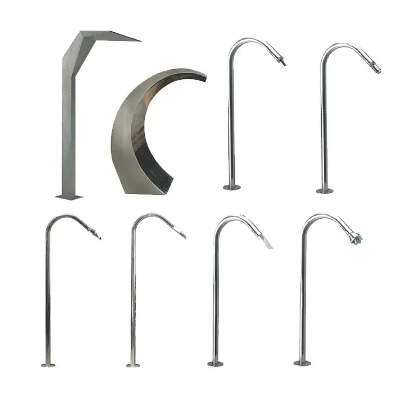 Stainless Steel 304 Garden Outdoor Waterfall Shower Swimming Pool Water Descent