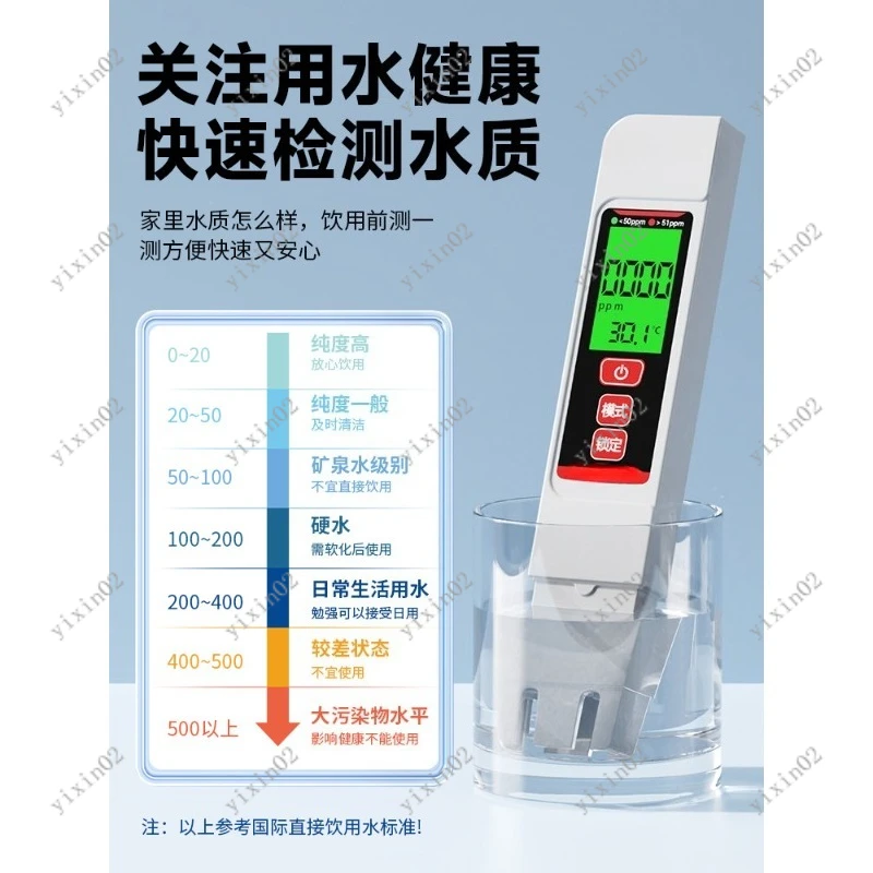 High Precision TDS Water Quality Test Pen for Drinking Water & Purifier Testing