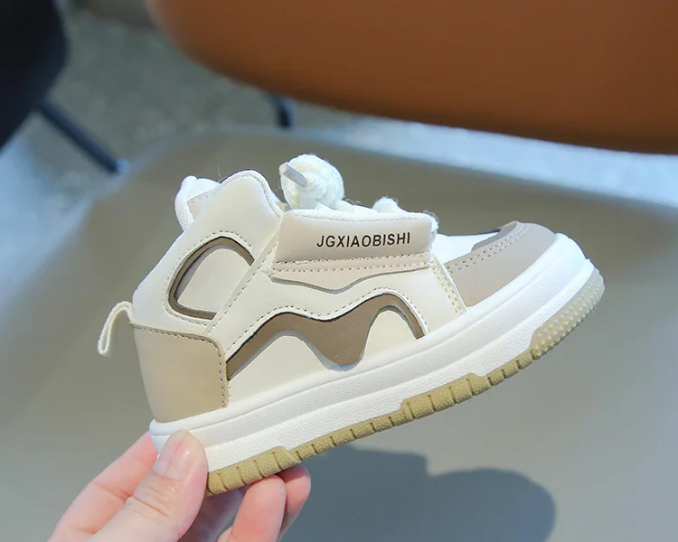 2026 Neue Kinder-Sportschuhe für Frühling und Herbst – Trendige High-Top-Freizeitschuhe für Jungen und Mädchen – Modische Dopamin-Laufschuhe – Detail 21