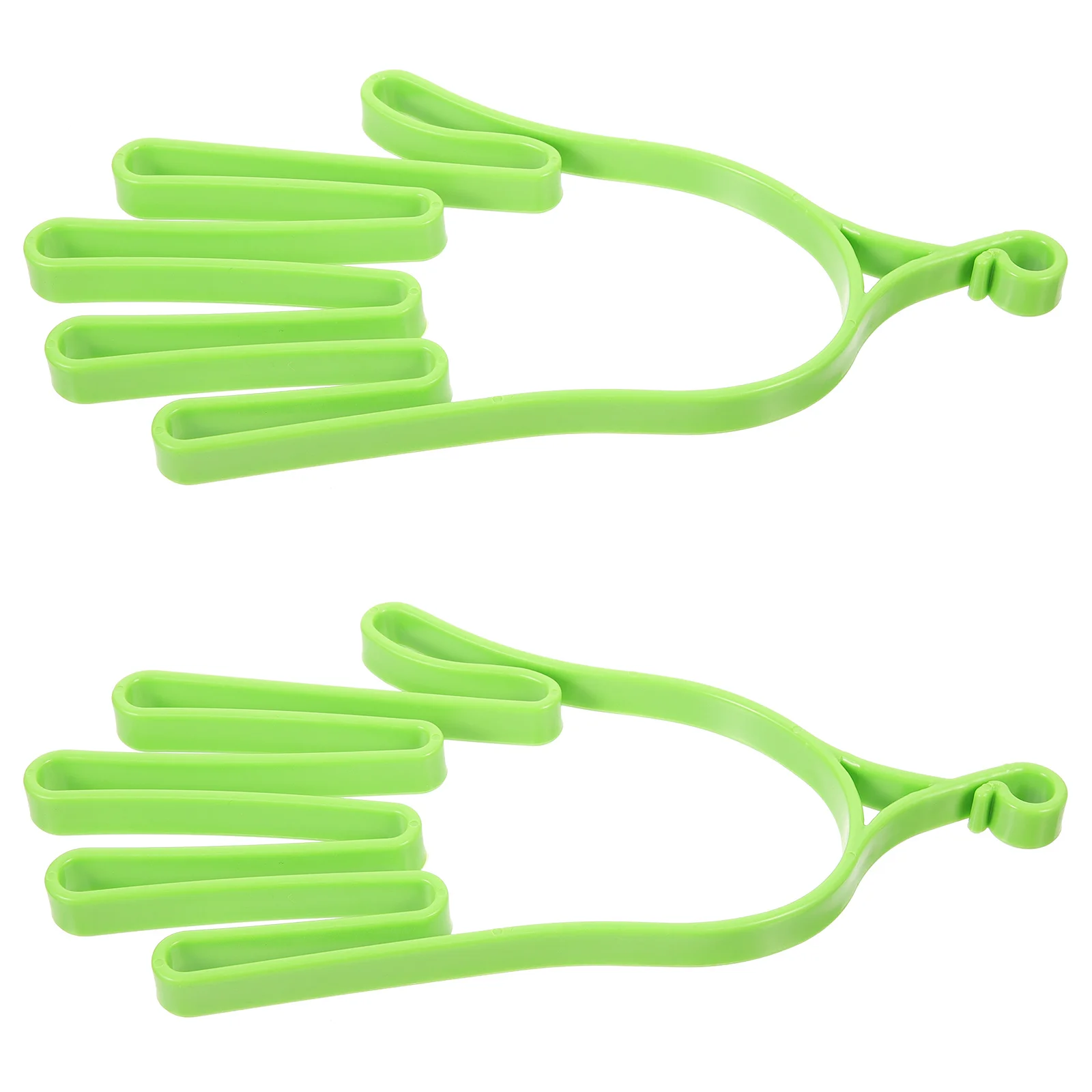 2 قطعة قفازات الغولف نقالة مريحة حمل تجفيف الإطار لا شكل فقدان دعم قوس الغولف قفاز حامل الغولف قفاز رفوف الجافة #3