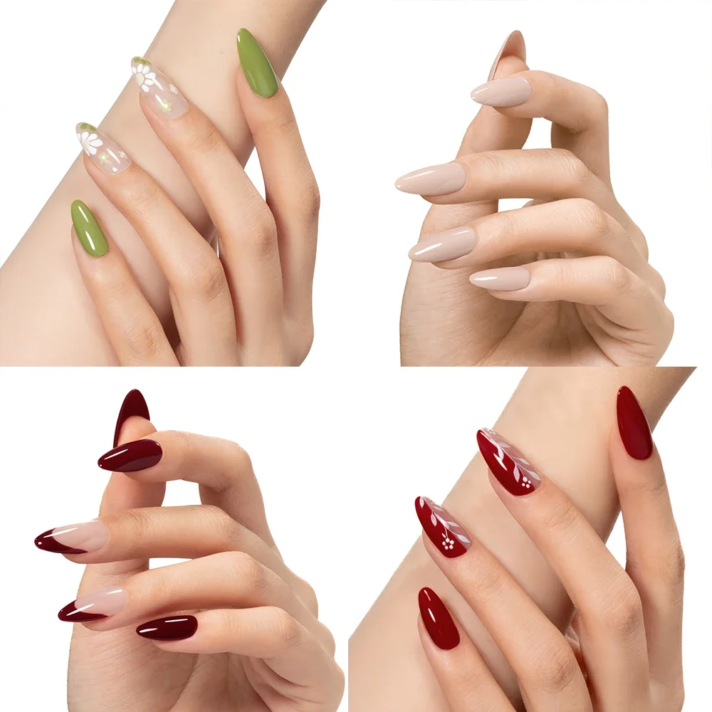 MAYCHAO Smalto per unghie gel colorato Base semipermanente Top Coat Nail Art Vernice gel UV 7.3ml Super Texture Splendida manicure per unghie