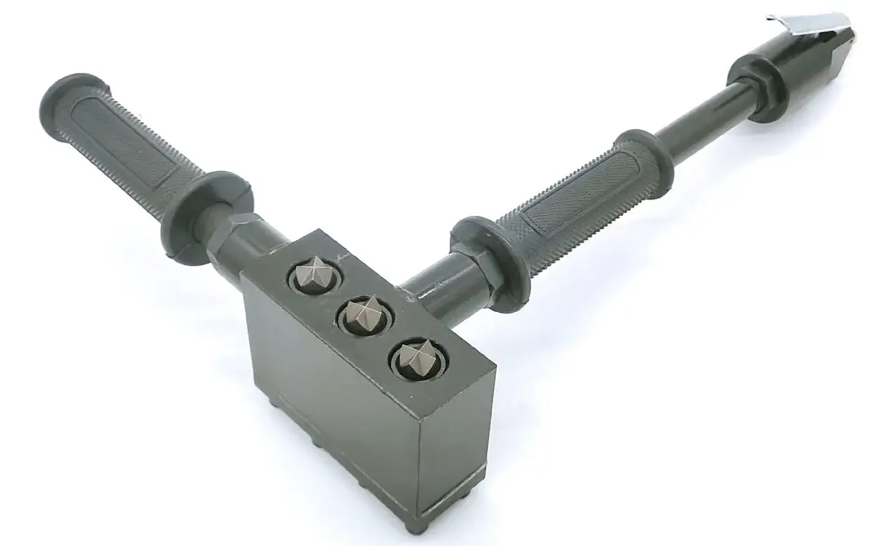 Tripple Piston Three Head air Scaler Inline Scaling Machine No Chisels Required As Hammer Piston Itself Can Acts As the Chisel.