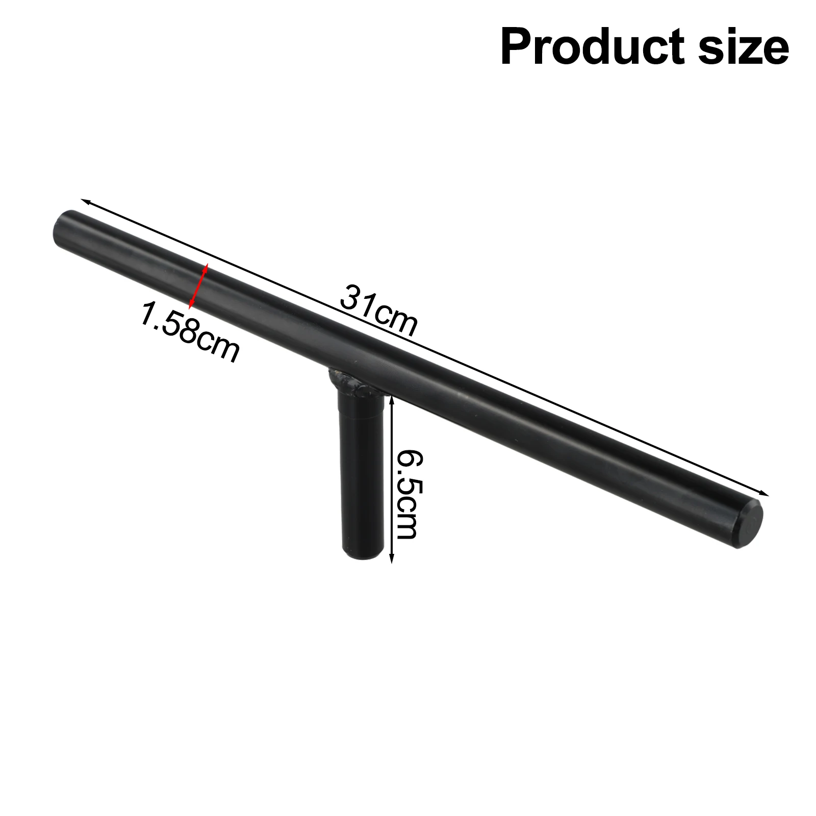 1pc-12インチ木工旋盤ツールレスト曲面ツールレスト5-8直径t字型旋削ツールホルダーミニ旋盤木工用