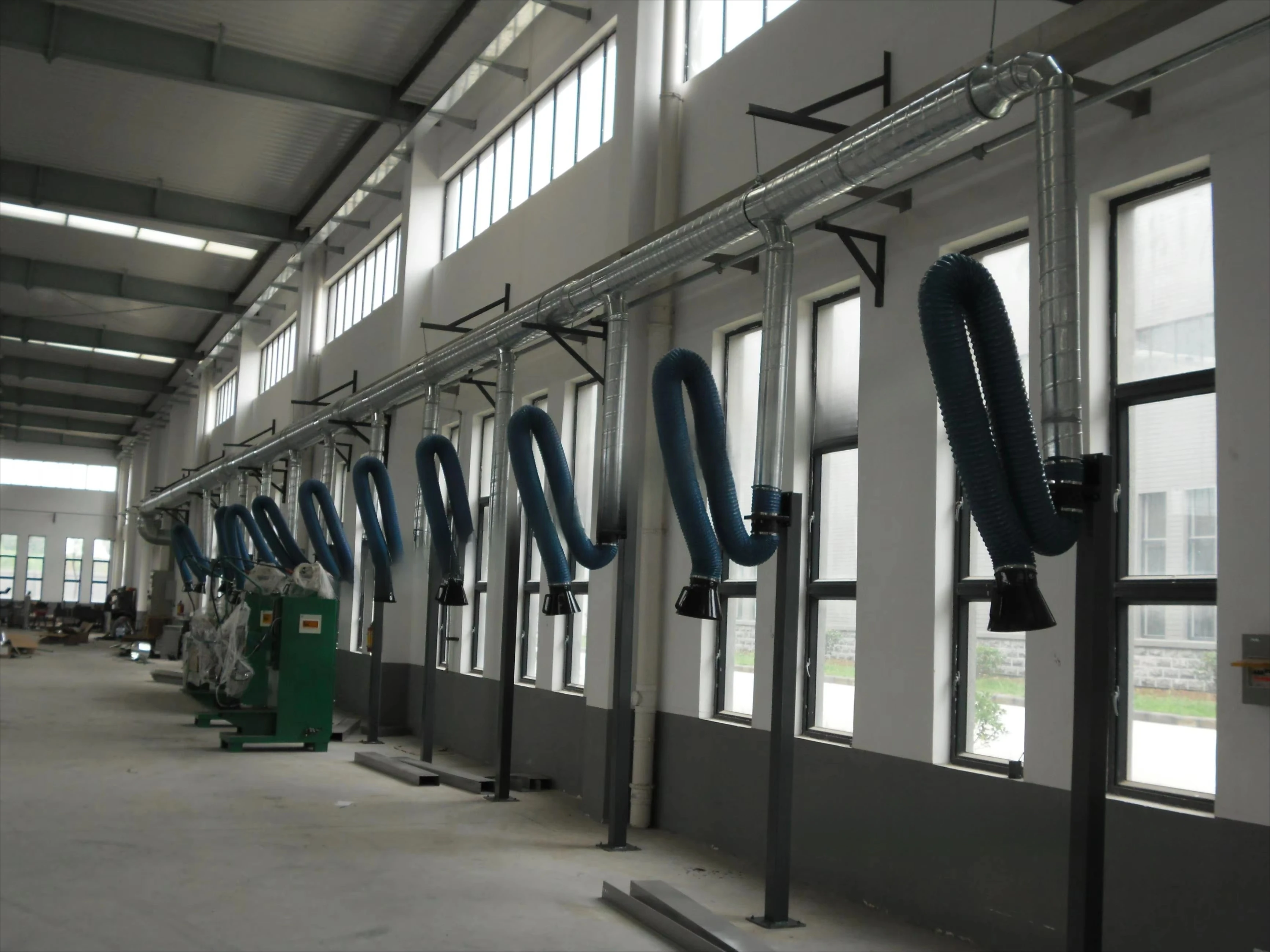 مروحة عادم وذراع تكييف جديد لمعدات تنظيف الهواء للتدخين