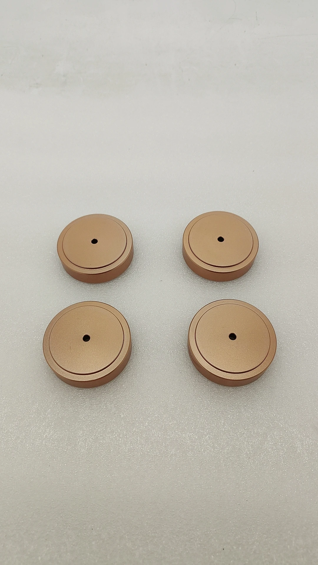 

4pcs Diameter 58MM All Aluminum Audio Sound Amplifier Machine Feet Speaker Foot Nails Tripod Shock Absorber Cushion