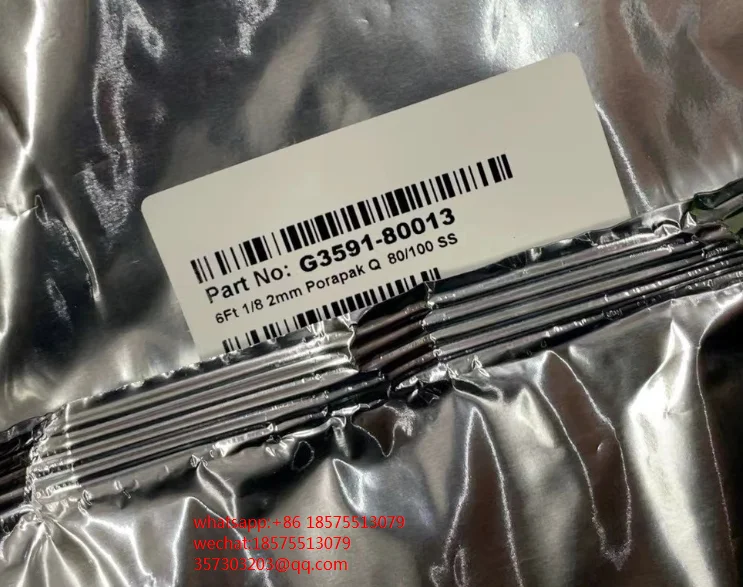 FOR Agilent G3591-80013, G3591-82022 6ft 1/8 2mm Porapak Q 80/100 ss. Column Packing Column New 1 PIECE