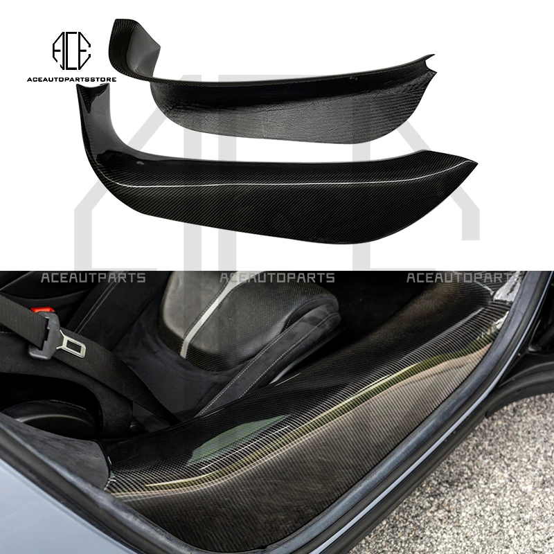 

Car Door Sills For Mclaren 570S 540C 600 lt OEM Style Dry Carbon Fiber Inner Door Sill Door Panel Sill cover