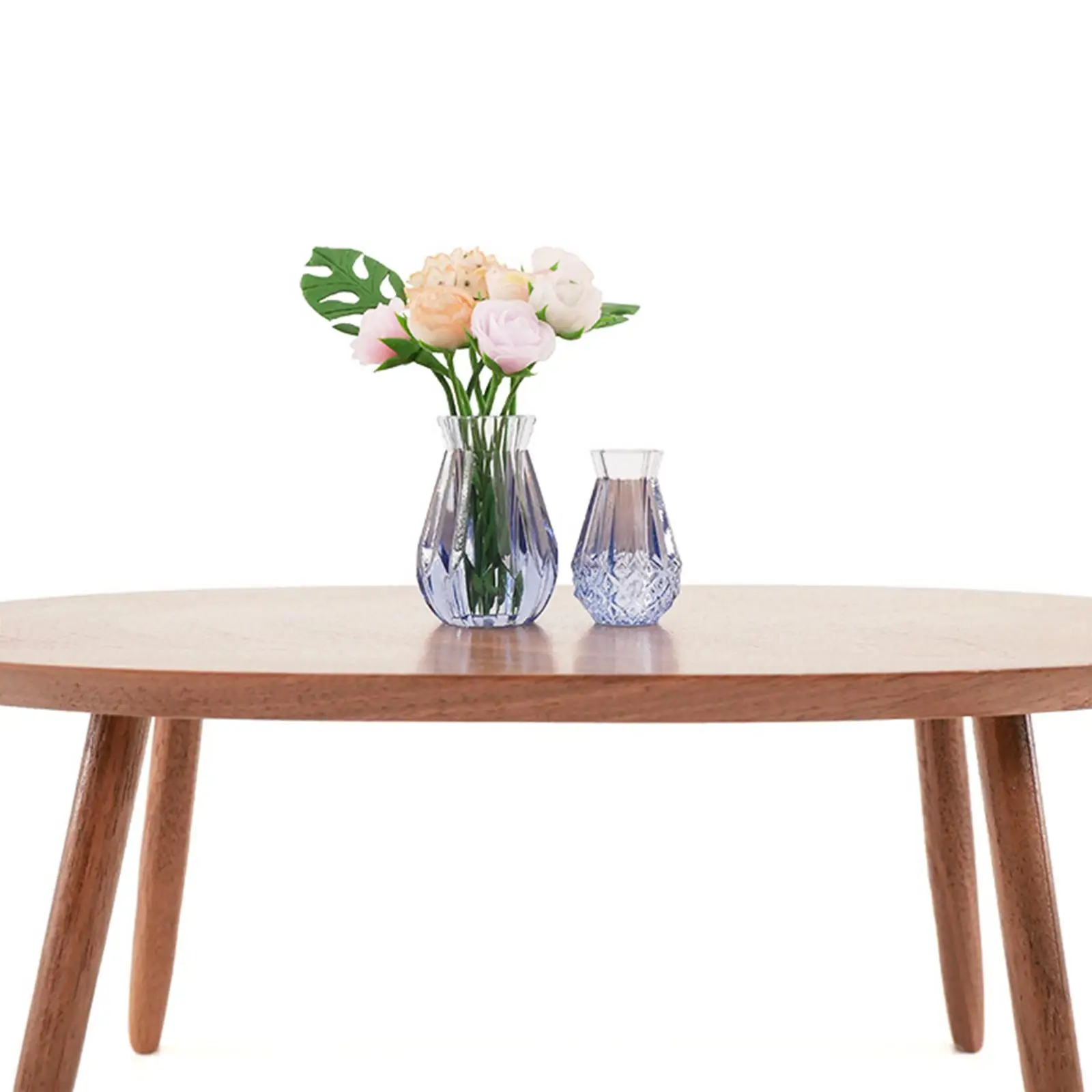 

1 12 Dollhouse Miniature Vase PVC Flower Pot Realistic Decor Furniture Accessory for Doll House Bedroom and Living Room