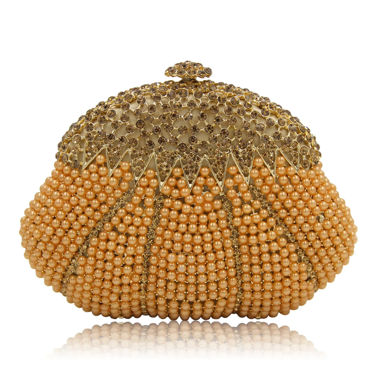 

Dinner Japanese And Korean Pearl Clutch Bag Cheongsam Rhinestone Hand Small Satchel Evening Dress Bag Carteras Diseñador De Lujo