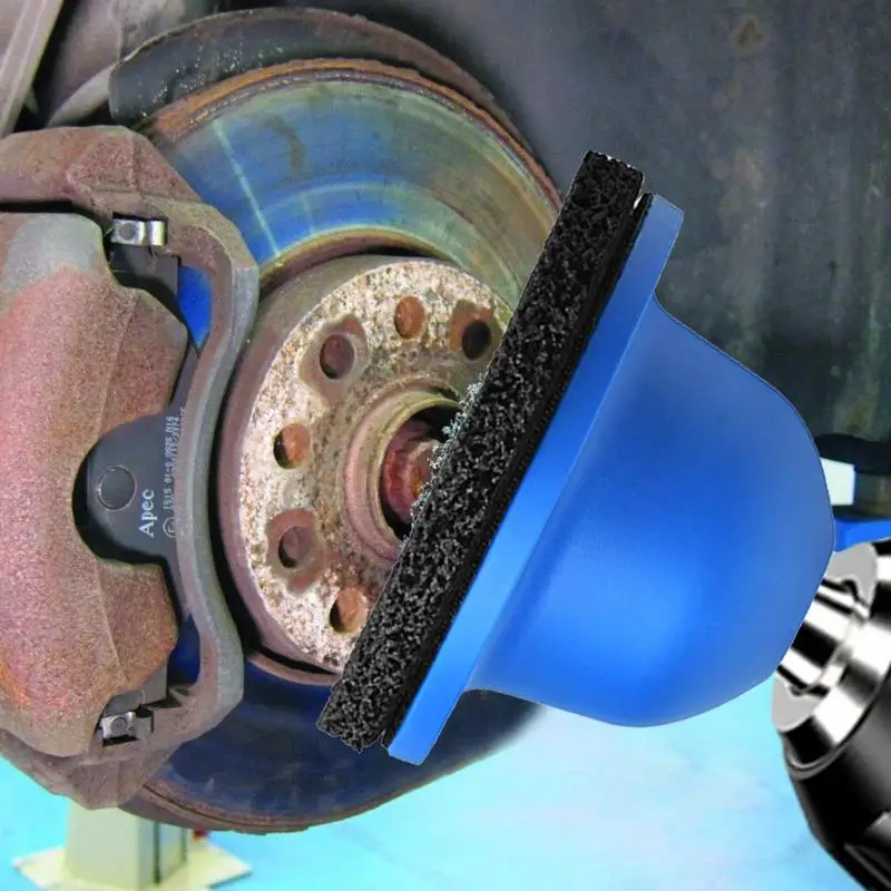 

Щетка для ступицы колеса 15 см, ротор для очистки ржавчины, обод для полировки поверхности и шлифовальный диск для аккумуляторной/воздушной дрели, средство для удаления ржавчины с колес автомобиля