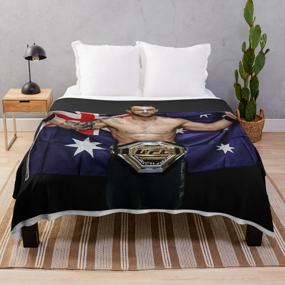 

Alexander Volkanovski #1 Throw Blanket Decorative Throw decorative Blankets