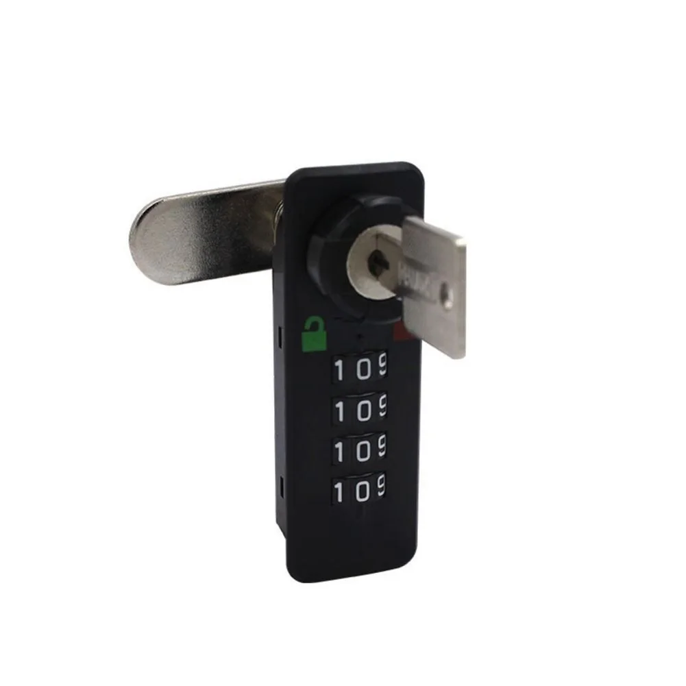 Filing Cabinet 4-Figit Combination Lock Three-Drawer Rotary Latch Lock Security Password Keyless Drawer Cam Locks