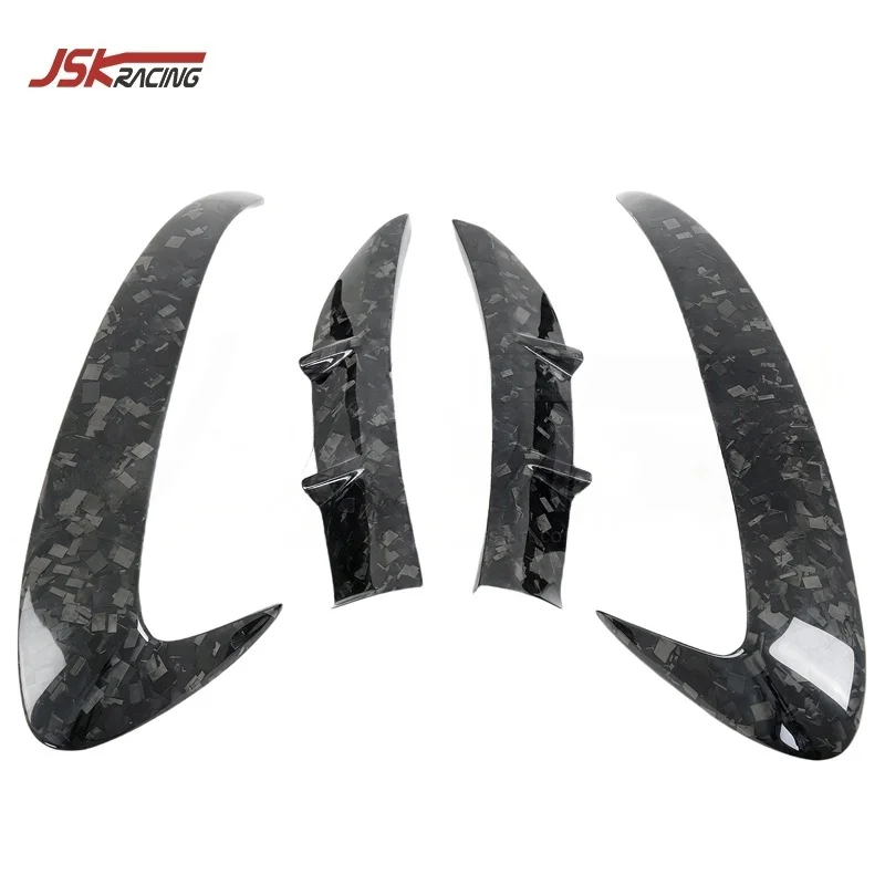 

Forged Carbon Fiber Rear Vent For 2019-2023 Mercedes Benz AMG GLE 53 Car Bumper Parts Upgrade To BS Style