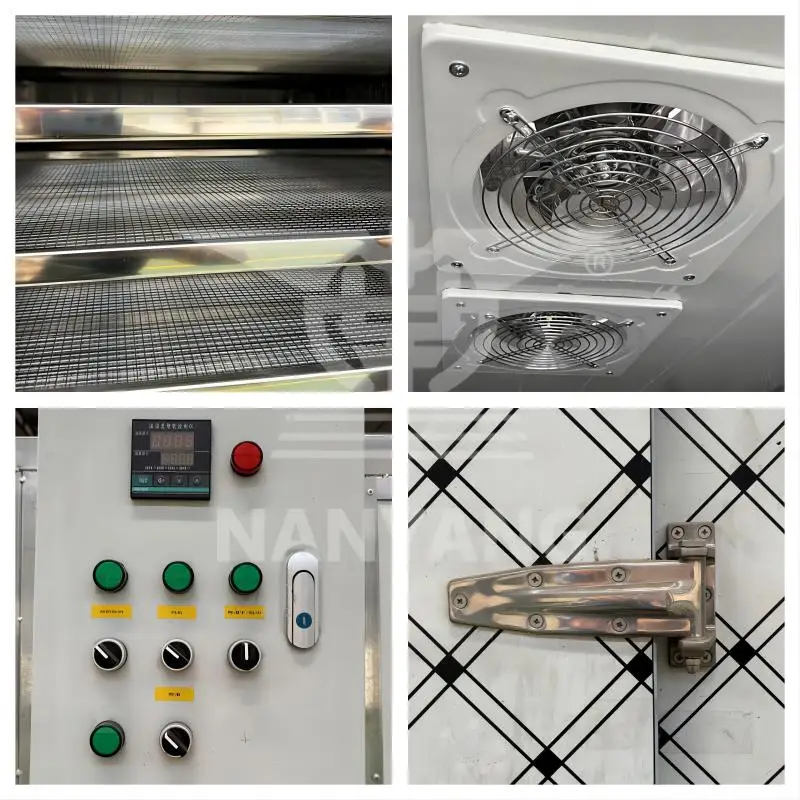Industrial Large Capacity Food Dehydration Equipment Fruit And Vegetable Dryer Birds Nest Cassava Lemon Drying Oven view 2