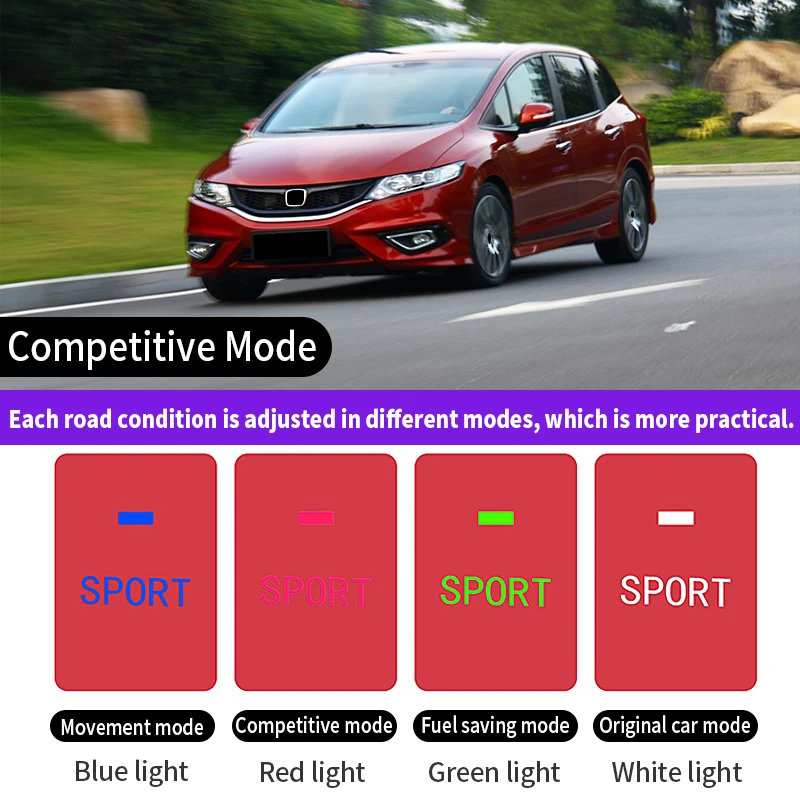 For Honda Civic Jade CRIDER Accelerator Pedal Commander Throttle Responder Control Module Switch Honda Auto Performance Parts