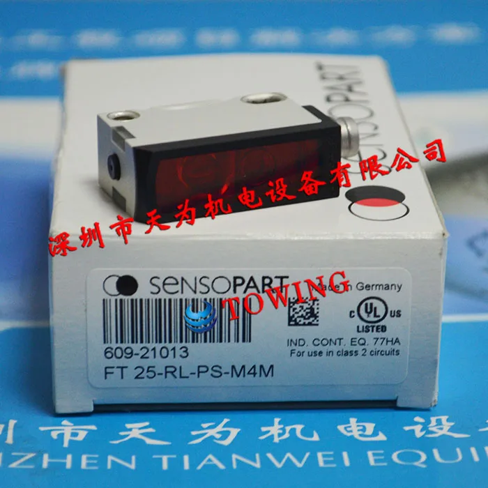 [New Original] German Sensopart Laser Contrast Photoelectric Sensor FT 25-RL-PS-M4M