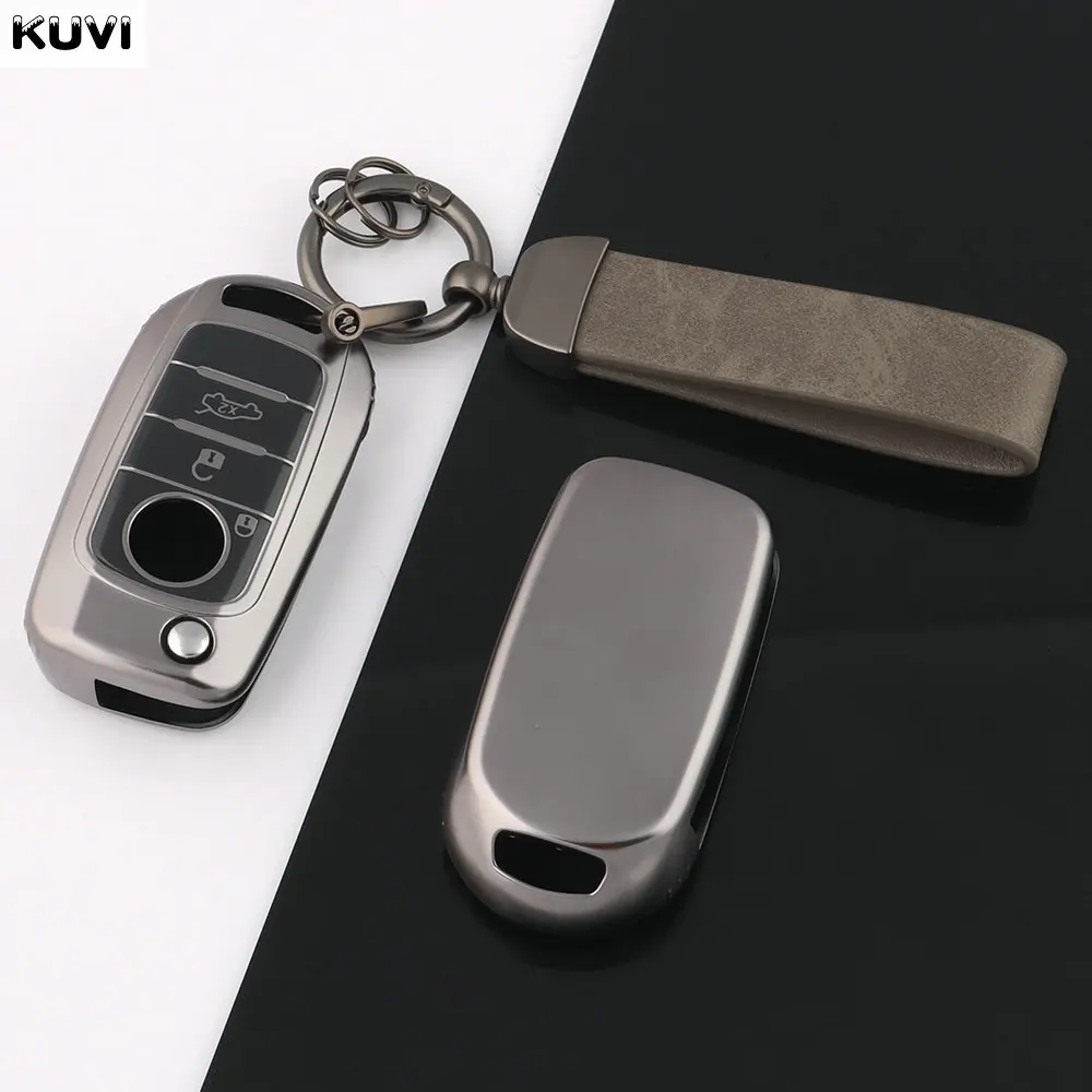 Neue TPU Auto Flip Schlüssel Fall Abdeckung Shell Fob mit schlüsselbund Für FIAT Tipo Toro Nuovo Freedom 500X Doblo Argo Grazie Schlüssel Schutz