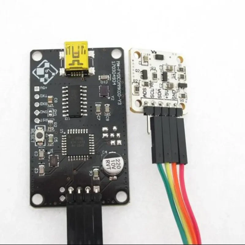 

USB serial port light intensity sensor / LX value / BH1750 photosensitive module / PC display