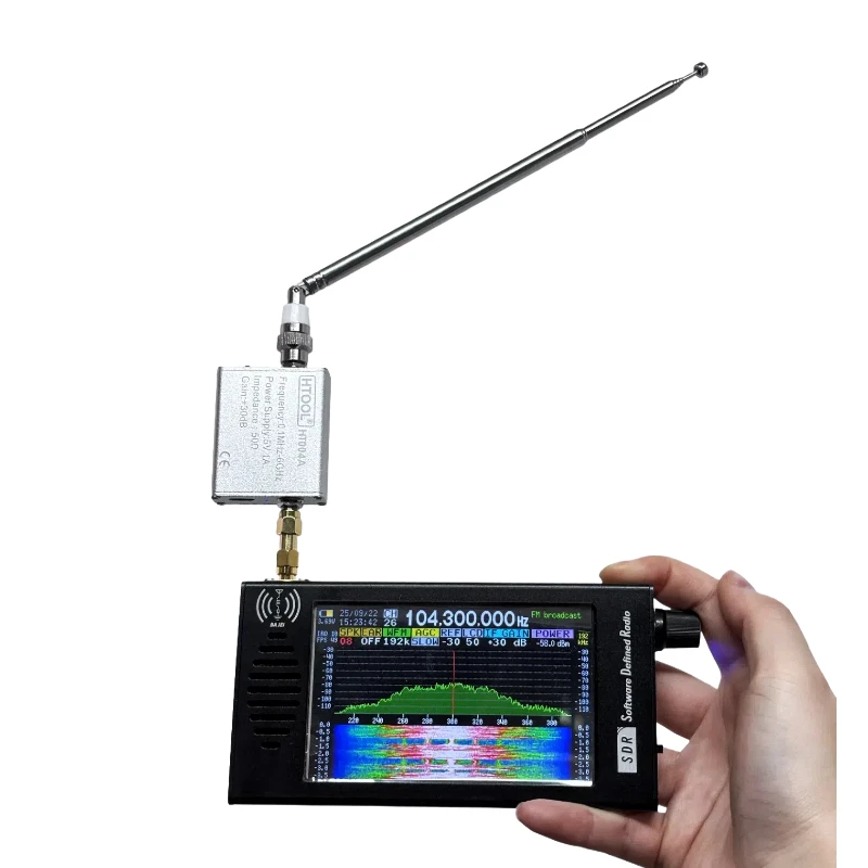 SDR Kurzwelle DSP digitale Frequenzmodulation Funkempfänger Transceiver SDR DSP Demodulation mit Verstärker