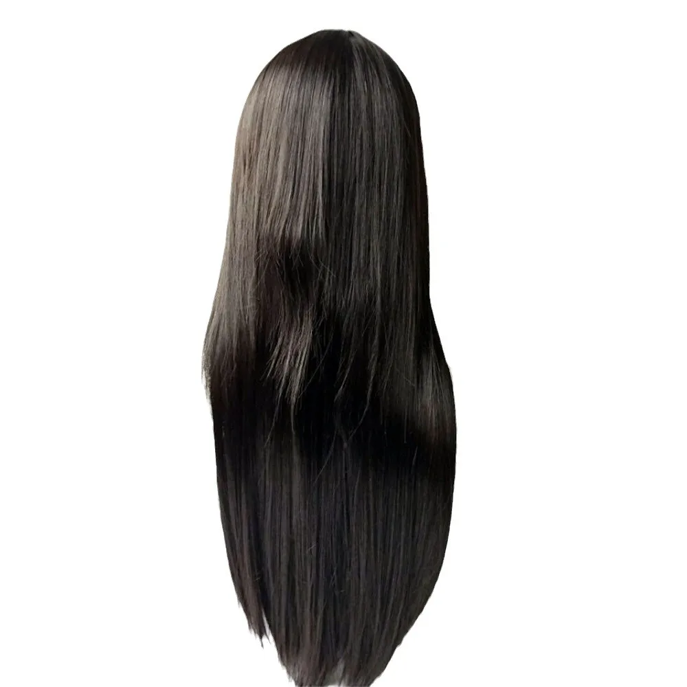 Long Straight Heat-resistant Wig Hair Wig Silky Straight Long wigs for Women cosplay Middle Part Heat Resistant Synthetic Hair